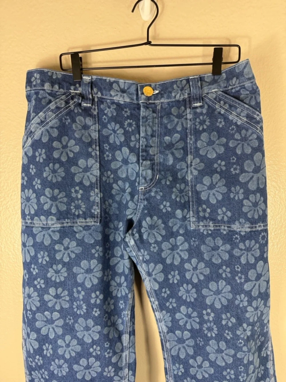 Big Bud Press MID-RISE CARPENTER JEANS LAZY DAISY - Picture 5 of 8